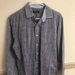 Nautical Blue Button-Down